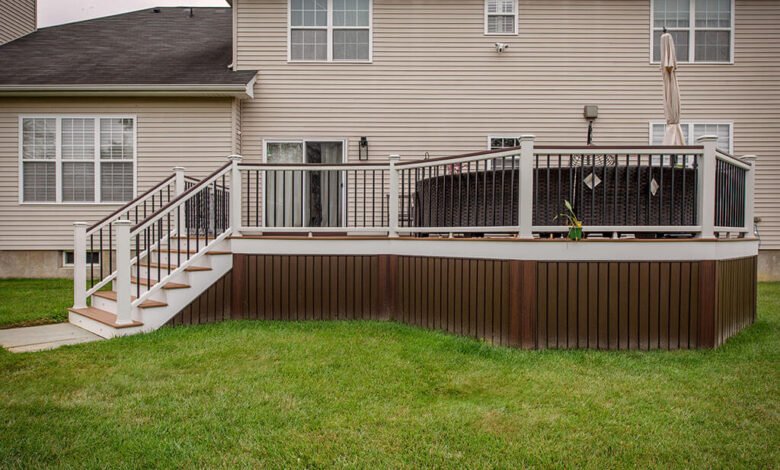 what to put under decking