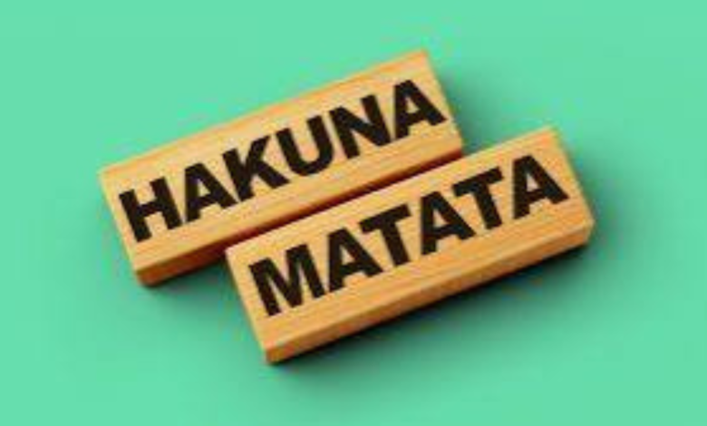 hakuna matata meaning in english
