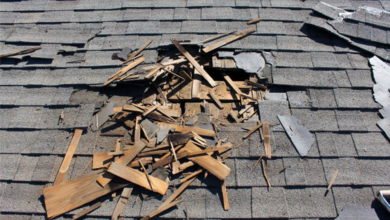 storm damage roof repair